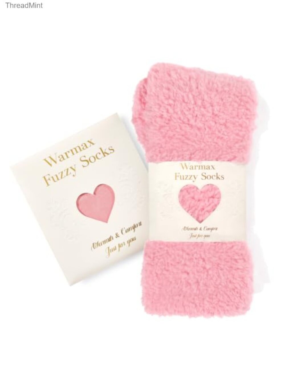 Ultra-Soft Plush Fuzzy Slipper Socks Envelope Gift Cozy Bedtime